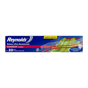 Reynolds Bolsas Herméticas grandes 20 pz