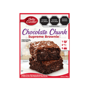 Betty Crocker Harina para Brownie Chocolate Chunk 510 g