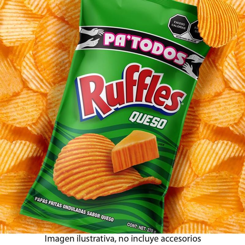 Botana Ruffles sabor chile y limón 36 g