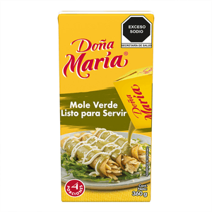 Doña María Mole Verde Listo para Servir 360 g