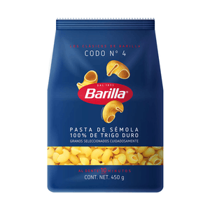 Sopa de Codo Barilla No.4 450 g