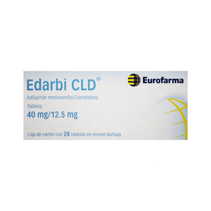 Edarbi Cld 40/12.5mg Tabletas 28 Pz