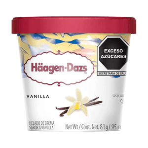 Haagen Dazs Helado de Vainilla 95 ml