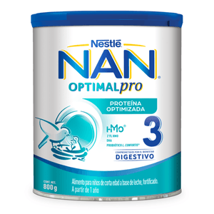 Fórmula Infantil 3 Optimal Pro de 1 a 2 Años 800 Gr