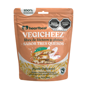 Heartbest Vegicheez Rallado Tres Quesos 400 g