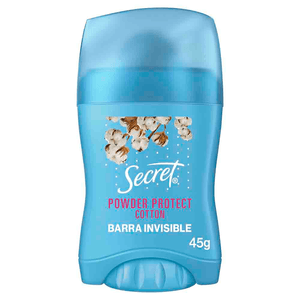 Secret Powder Protect Cotton Barra Invisible Antitranspirante 45 g