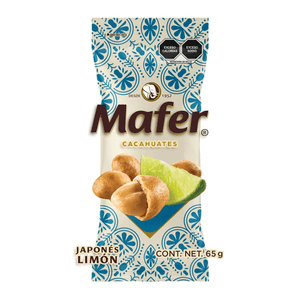 Cacahuate japonés de limón Mafer 65 g