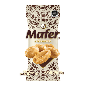 Cacahuate tostado sazonado Mafer 65 g