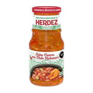 Herdez Salsa Casera con Chile Habanero 544 g