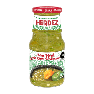 Herdez Salsa Verde con Chile Habanero 453 g