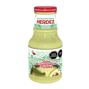 Herdez Salsa de guacamole picante 240 g