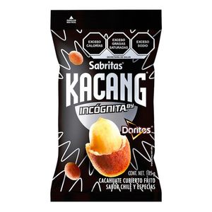 Cacahuate frito sabor chile y especias Kacang Incógnita by Doritos 185 g