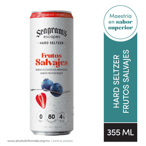 Hard Seltzer Frutos Salvajes 355 Ml