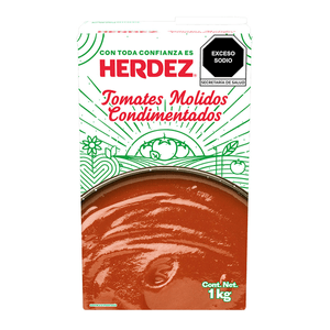 Herdez Tomates Molidos Condimentados 1 kg