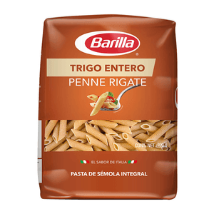 Barilla Pasta Trigo Entero Penne Rigate 400 g