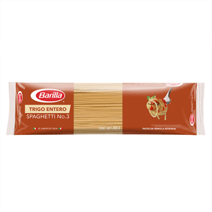 Barilla Pasta Trigo Entero Spaghetti No.3 400 g