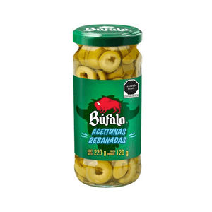 Búfalo Aceitunas Rebanadas 120 g