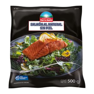 Sierra Madre Salmon Al Natural Sin Piel 500 g