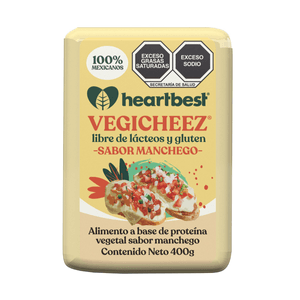 Heartbest Queso Manchego en Barra 400 g