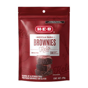 HEB Harina Brownies Keto 275 g