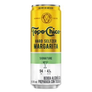 Hard Seltzer Topo Chico Margarita Sabor Signature 4.1° 355 ml