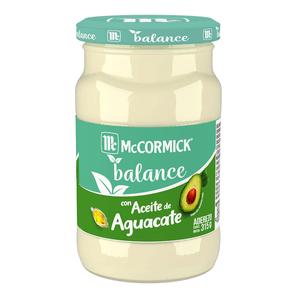 McCormick Balance Aderezo de Mayonesa con Aceite de Aguacate 315 g