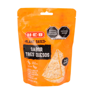 HEB Queso Vegano Sabor Tres Quesos 200 g