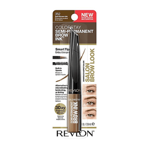 Delineador para cejas Revlon Colorstay Semi Permanent Brow Ink tono 351 Soft Brown 2.8 ml