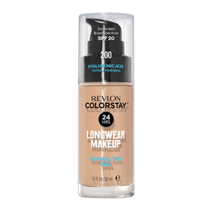 Maquillaje Líquido Revlon ColorStay Make Up Piel Normal a Seca Tono 200 Nude Beige 30 ml