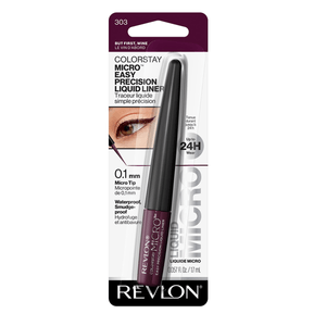 Delineador para Ojos Revlon Colorstay Micro Easy Precision Liquid Liner Tono 303 Burgundy 1.7 ml