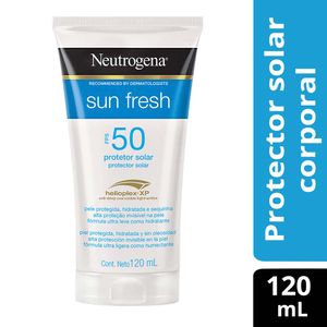 Neutrogena Protector solar corporal sun fresh FPS 50 120 ml