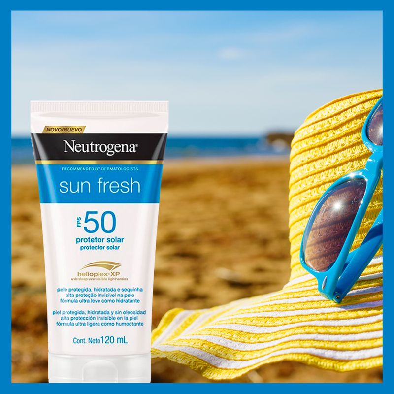 Protector solar Neutrogena con FPS 50, (0.47 onzas)