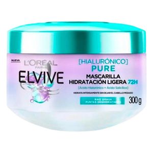 Loreal Elvive Mascarilla Hialuronico Pure 300 g