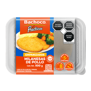 Bachoco Milanesa Practicos 500gr 500 Gr