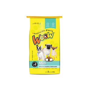 ALIMENTO PARA PERROS MINI 1KG WOOW WM1