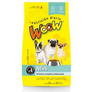 ALIMENTO PARA PERROS MINI 25KG WOOW WM25