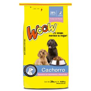 ALIMENTO PARA PERROS CACHORRO 20K WOOW WC20