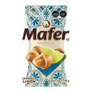 Cacahuate japonés de limón Mafer 170 g