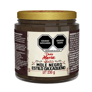 Doña María Mole Negro Artesanal estilo Oaxaqueño 230 g