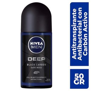 NIVEA MEN Desodorante Antibacterial Deep Darkwood 50 ml