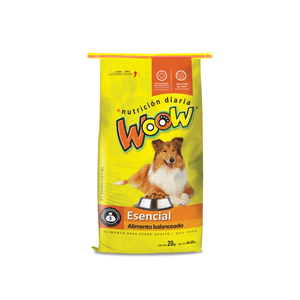 ALIMENTO PARA PERROS ESENCIAL 20KG WOOW WE20