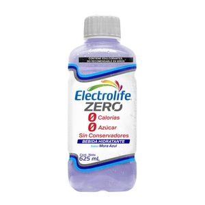Electrolife Zero Bebida Hidratante Mora Azul 625 ml