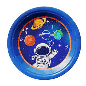 Plato Desechable 7 Aventura de Espacio Fp7 Ro002 1 Pz