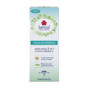 Benzal Crema Diaria Cuidadado Inco 30gr 30 Gr