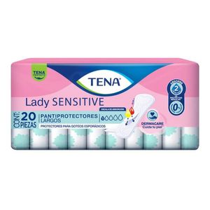 Tena Lady Sensitive Pantiprotectores Para Goteos con 20 pz