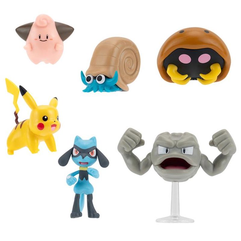 Jazwares Set 6 Figuras de Batalla Pokemon 1 Pz - H-E-B México