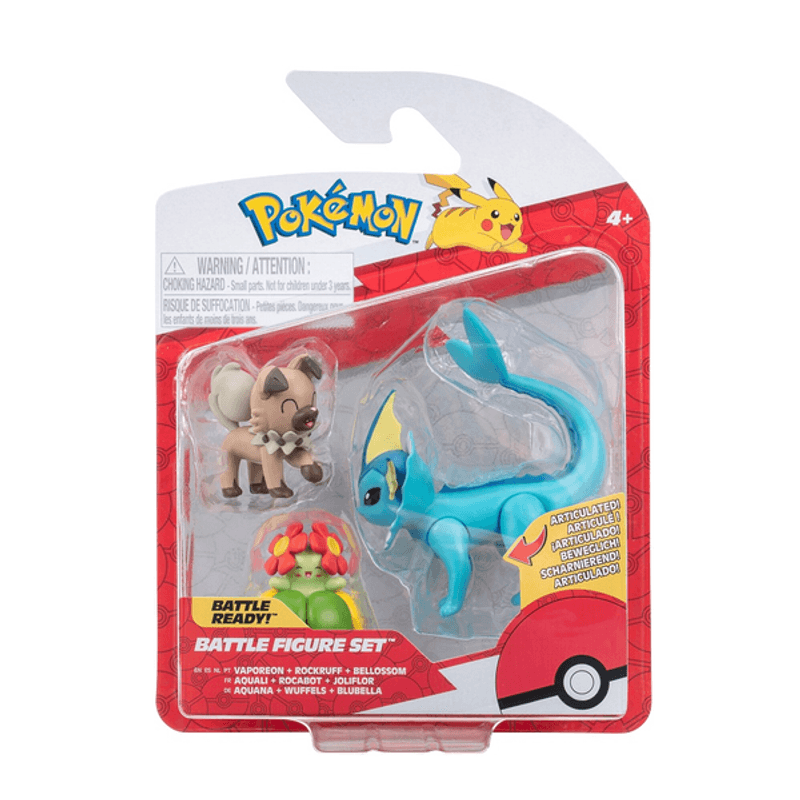 Jazwares Set 6 Figuras de Batalla Pokemon 1 Pz - H-E-B México