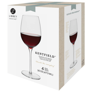 Jgo Copas Kentfield Vino 4 Pc Libbey Cristalino 1 pz