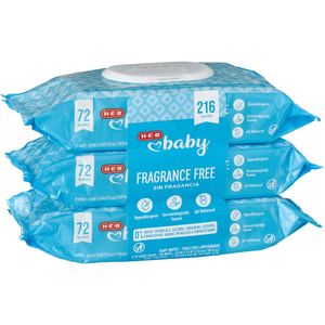 HEB Baby Toallitas Humedas Para Bebe Libre de 216 pz