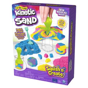 Kinetic Sand Aplasta Y Crea 1 Pz